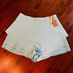 NWT DO+BE Ruffle Skort in Blue